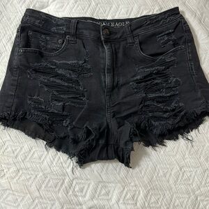 American Eagle Size 8 High Rise Festival Shorts